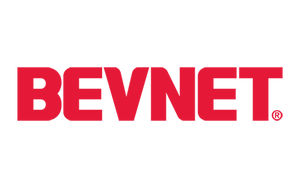 A solid red horizontal bar centered on a white background.