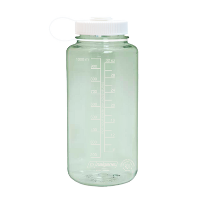 Earth Day 32oz Nalgene with Groundwork logo and white cap